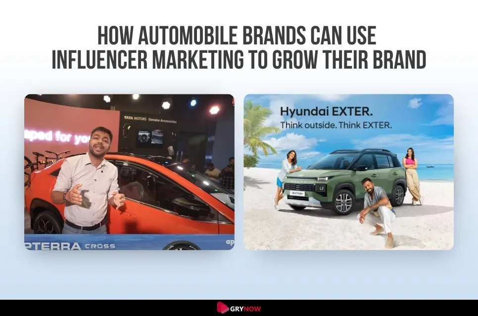 How Automobile Brands Can use Influencer Marketing to grow their brand