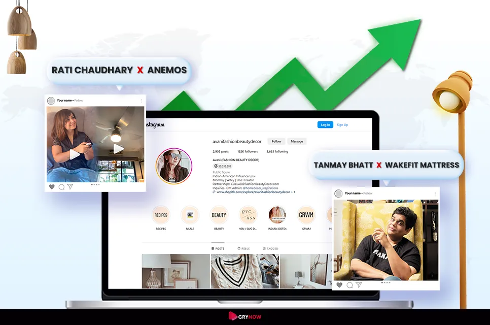 Examples of home decor influencer Success stories