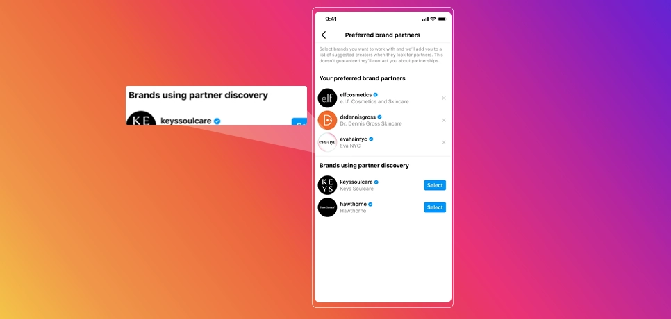 Partner Discovery Feature