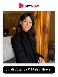Jinali Sutariya & Malav Jhaveri