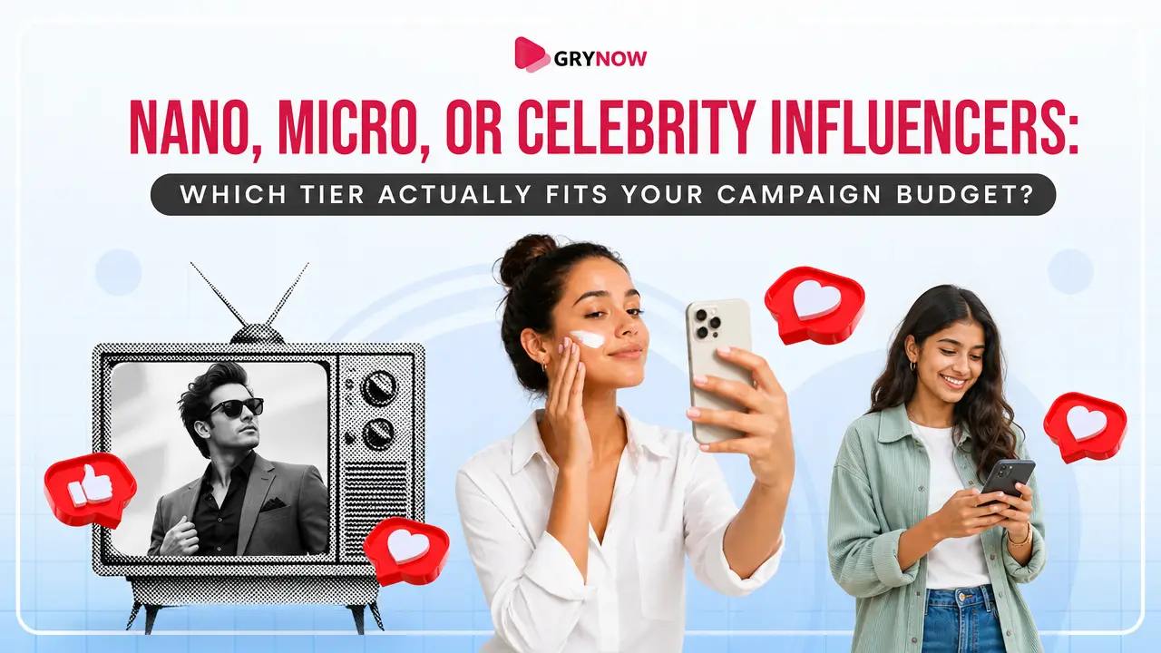 Nano, Micro, or Celebrity Influencers: Which Tier Actually Fits Your Campaign Budget?
