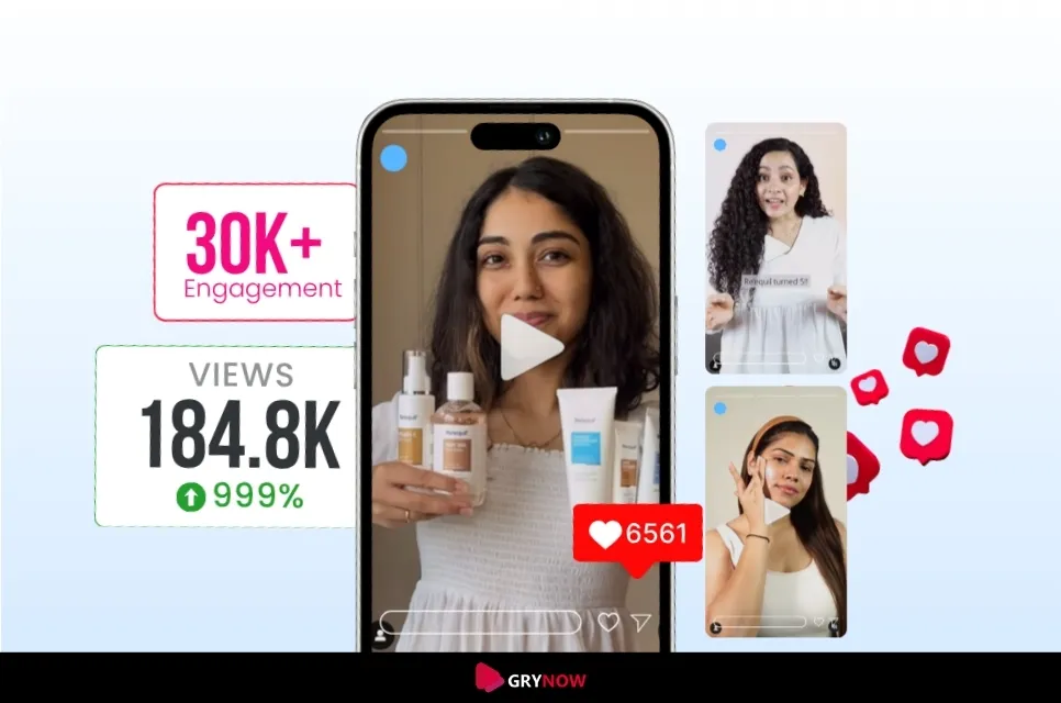 Reequil X Grynow Campaign Using Instagram Stories