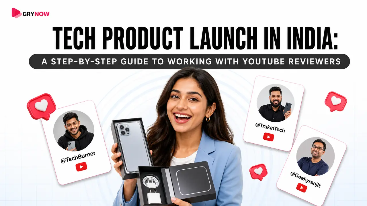 Tech Product Launch in India: A Step-by-Step Guide to Working With YouTube Reviewers