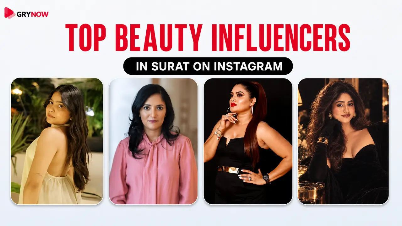 Top Beauty Influencers in Surat on Instagram