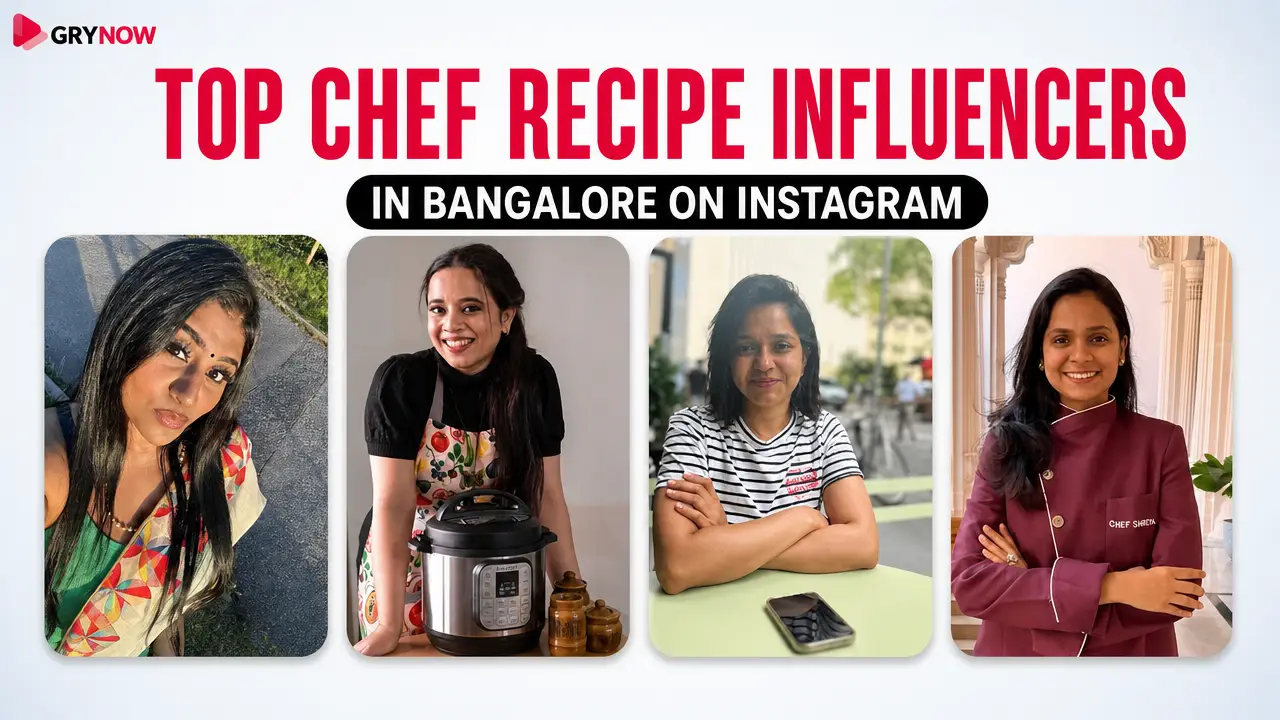 Top Chef Recipe Influencers in Bangalore on Instagram