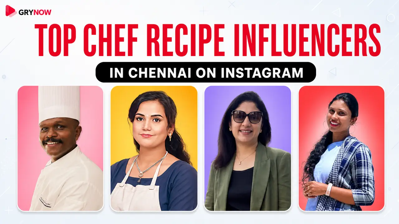 Top Chef & Recipe Influencers in Chennai on Instagram