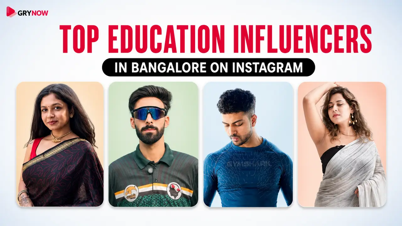 Top education Influencers in Bangalore on Instagram