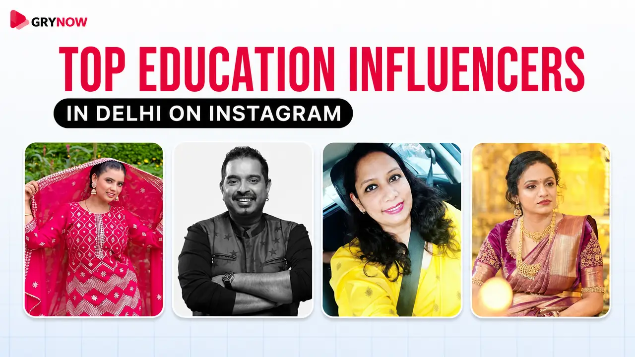 Top Education Influencers in Delhi on Instagram