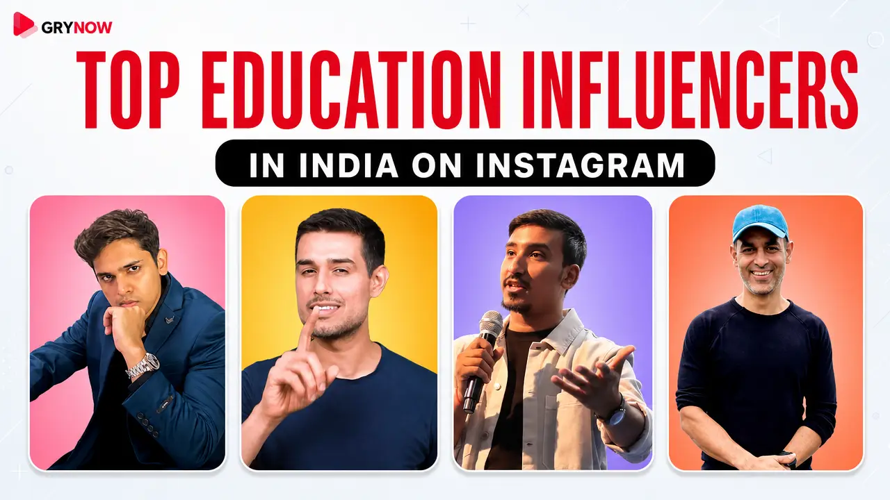 Top Education Influencers in India on Instagram