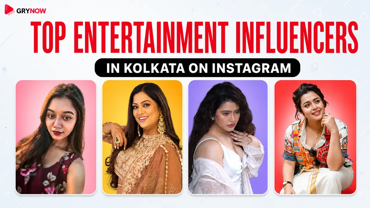 Top entertainment Influencers in Kolkata on Instagram