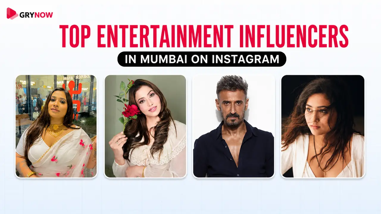 Top Entertainment Influencers in Mumbai on Instagram