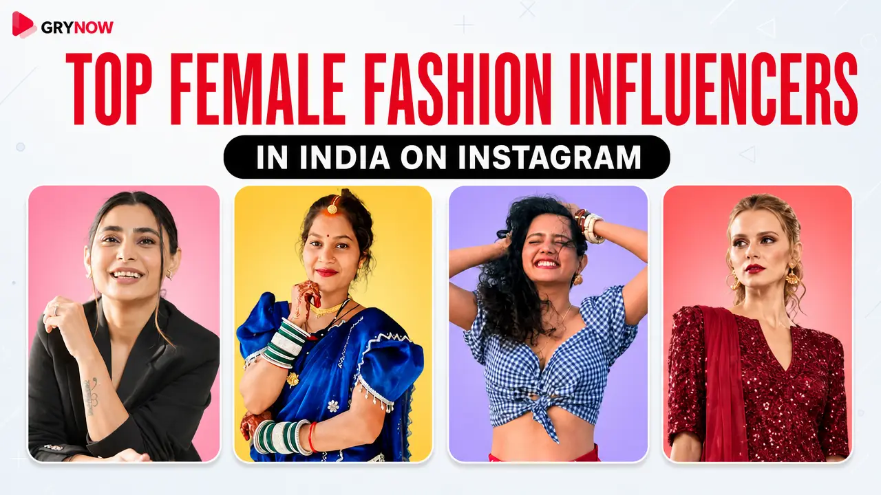 Top Female Fashion Influencers in India on Instagram
