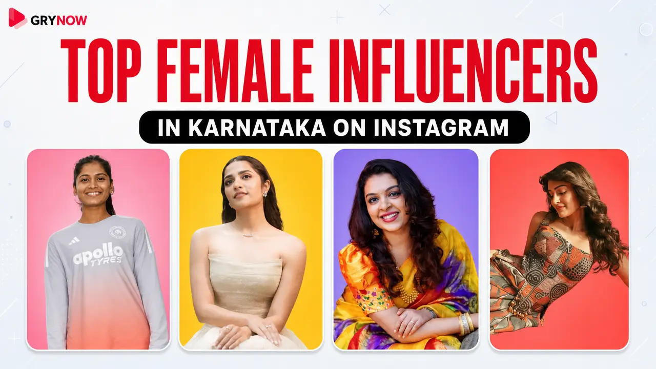 Top Female Influencers in Karnataka on Instagram