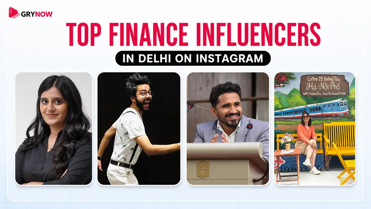 Top finance Influencers in Delhi on Instagram