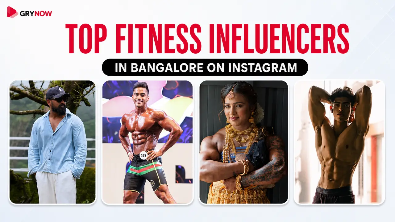 Top fitness Influencers in Bangalore on Instagram