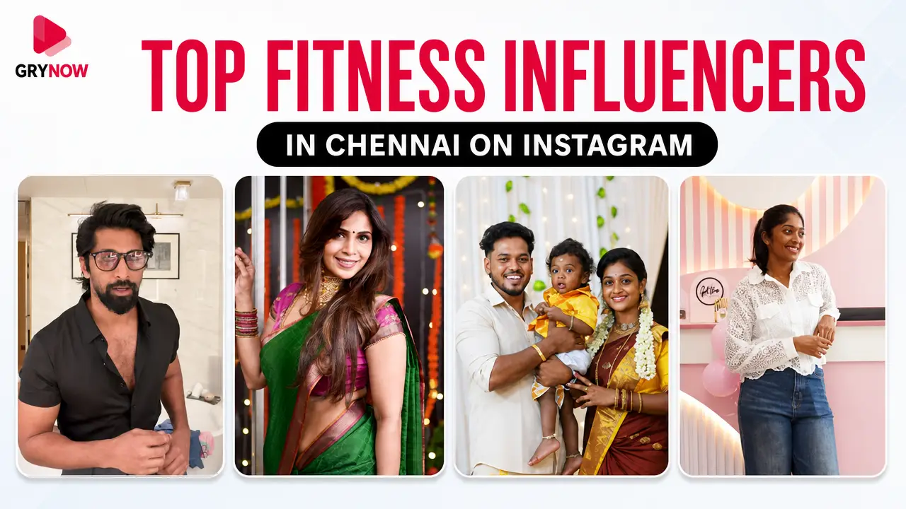 Top fitness Influencers in Chennai on Instagram