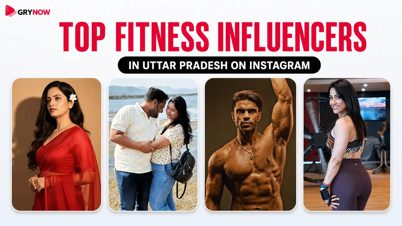 Top Fitness Influencers in Uttar Pradesh on Instagram