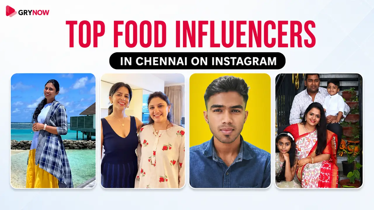 Top food Influencers in Chennai on Instagram