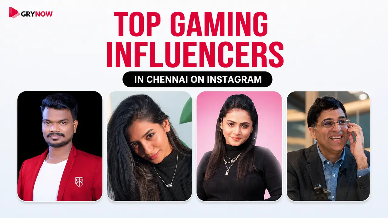 Top gaming Influencers in Chennai on Instagram