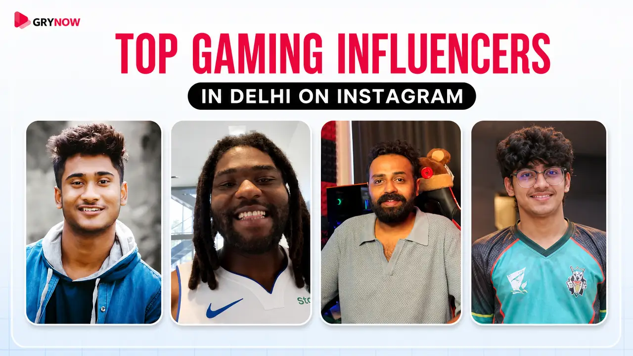 Top gaming Influencers in Delhi on Instagram