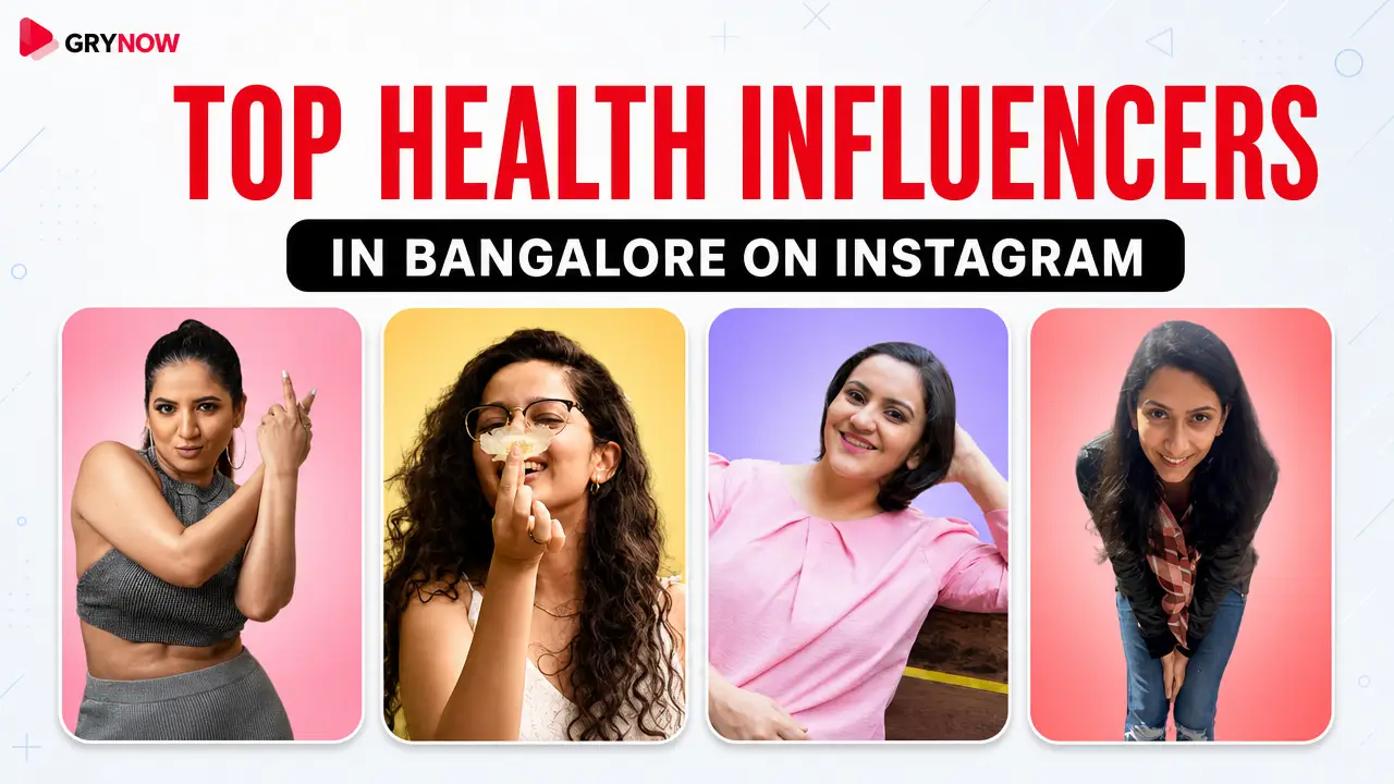 Top health Influencers in Bangalore on Instagram