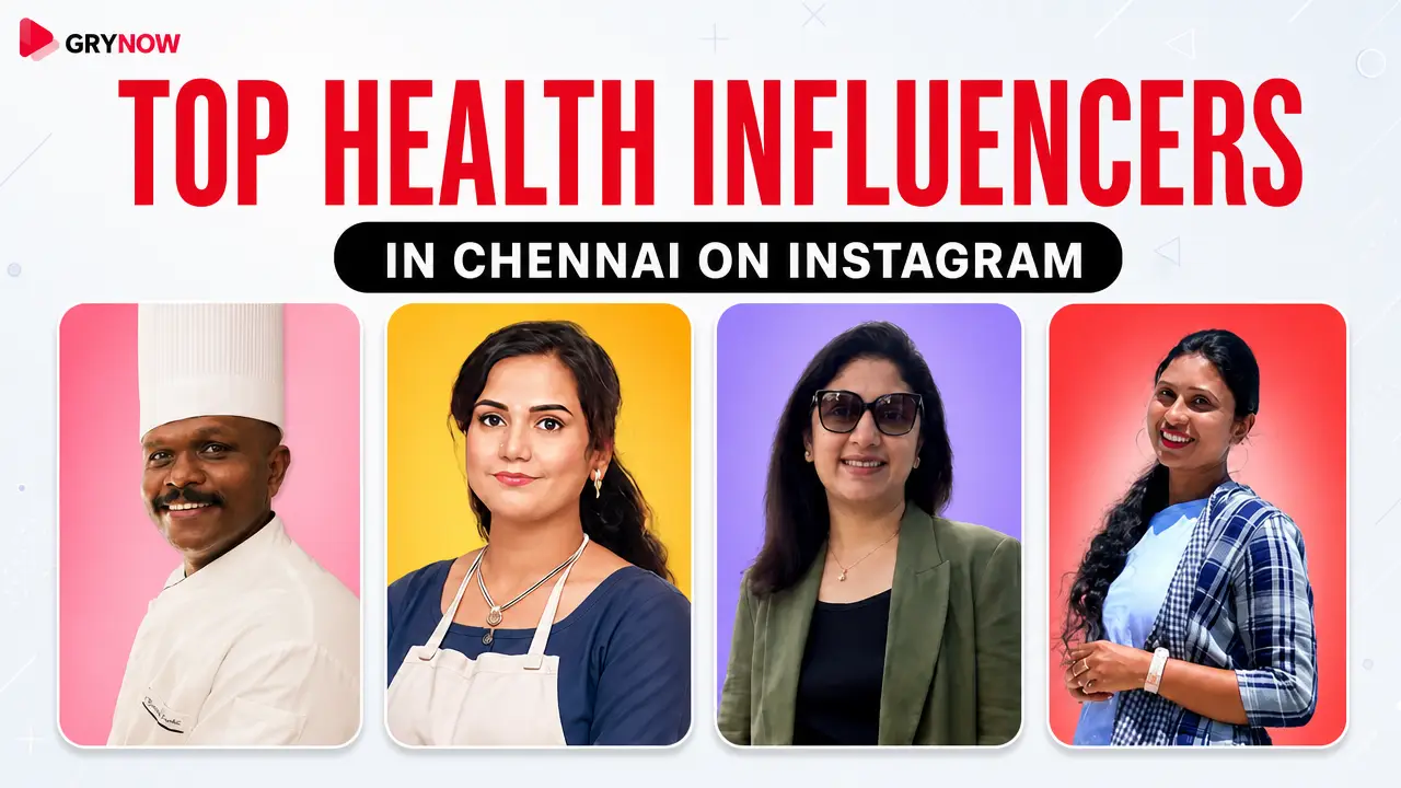Top health Influencers in Chennai on Instagram