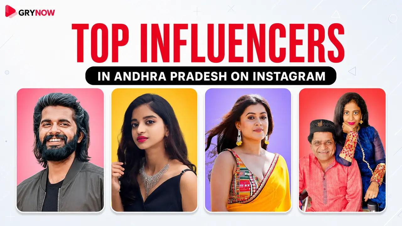 Top Influencers in Andhra Pradesh on Instagram