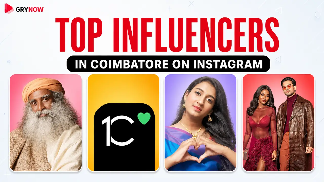 Top Influencers in Coimbatore on Instagram