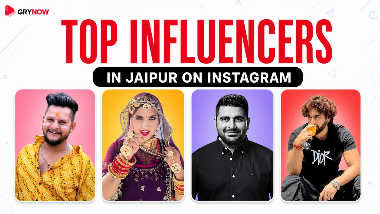 Top Influencers in Jaipur on Instagram
