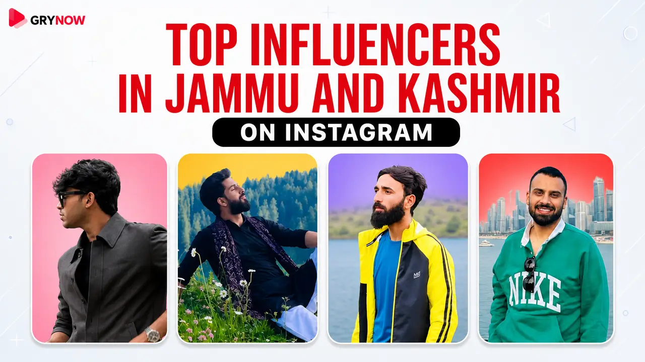 Top Influencers in Jammu and Kashmir on Instagram