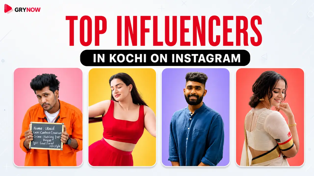 Top Influencers in Kochi on Instagram