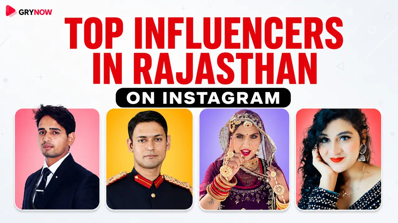 Top Influencers in Rajasthan on Instagram
