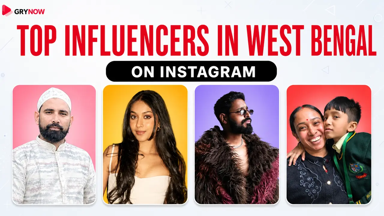 Top Influencers in West Bengal on Instagram
