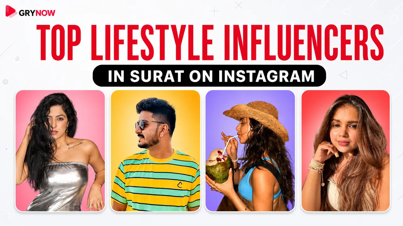 Top lifestyle Influencers in Surat on Instagram