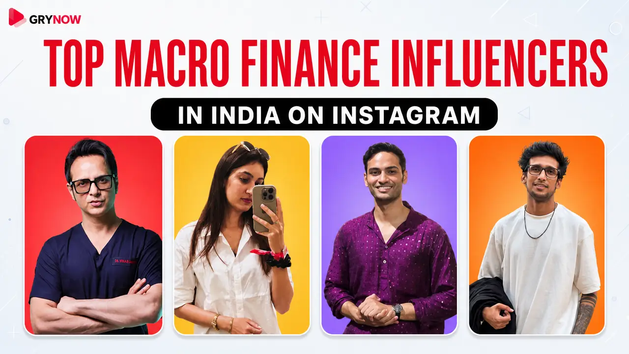 Top Macro Finance Influencers in India on Instagram