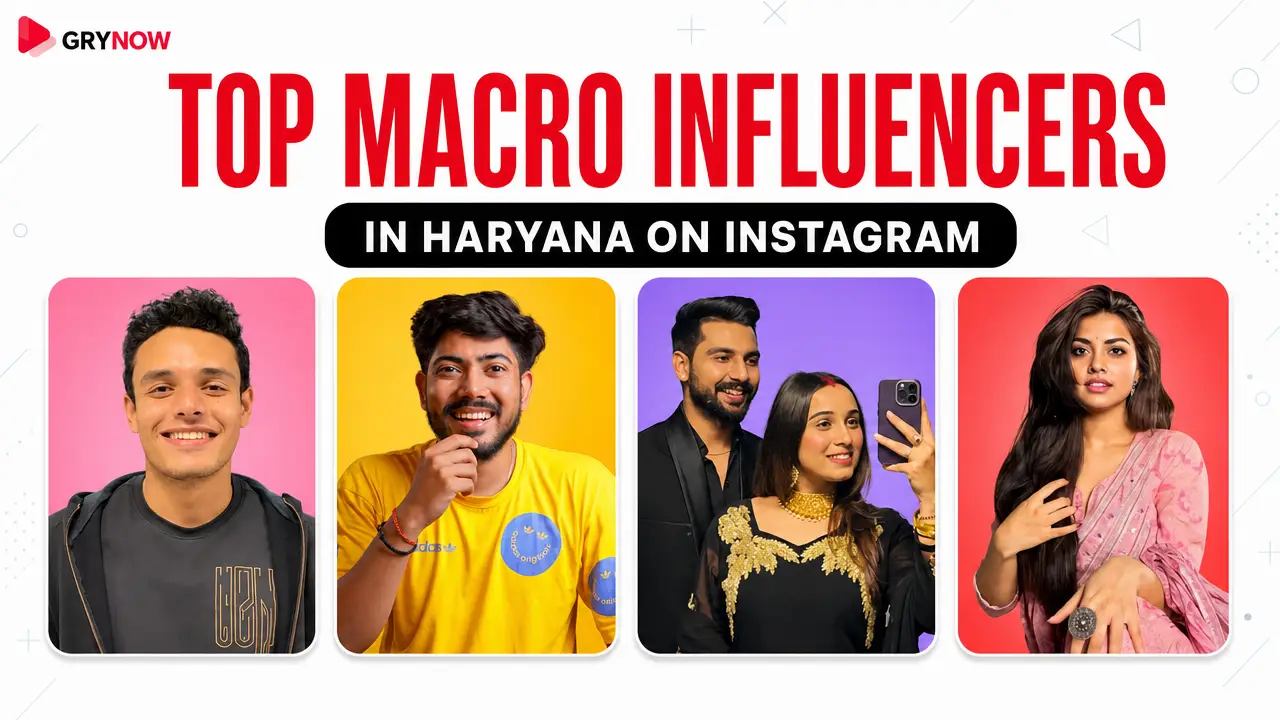 Top Macro Influencers in Haryana on Instagram