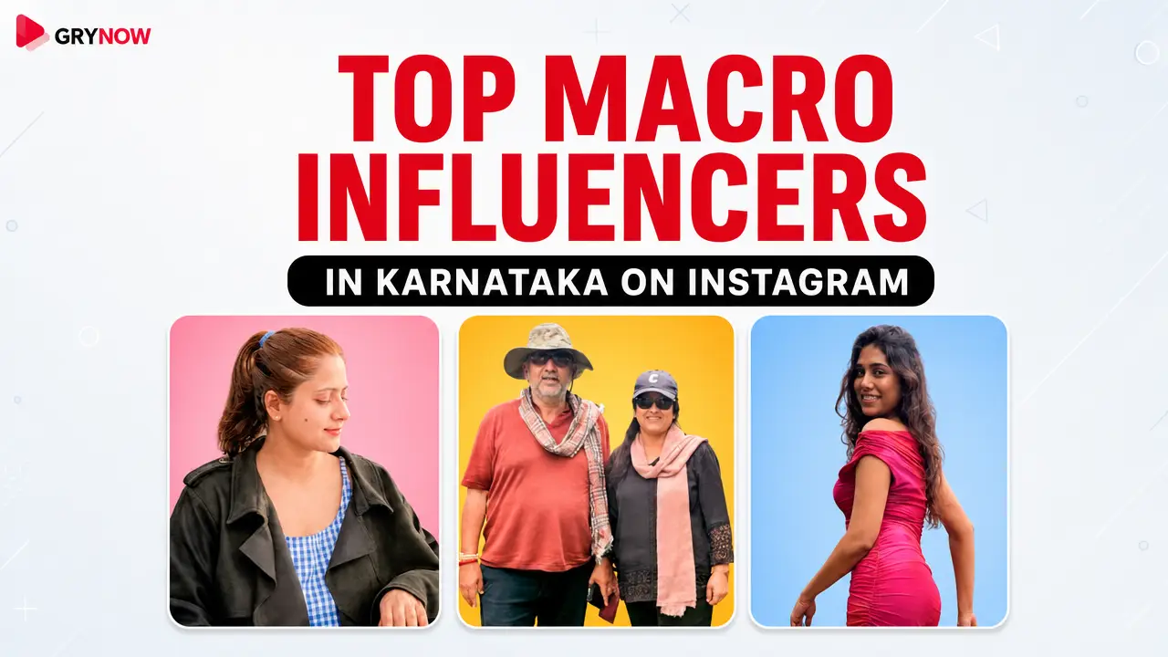 Top Macro Influencers in Karnataka on Instagram