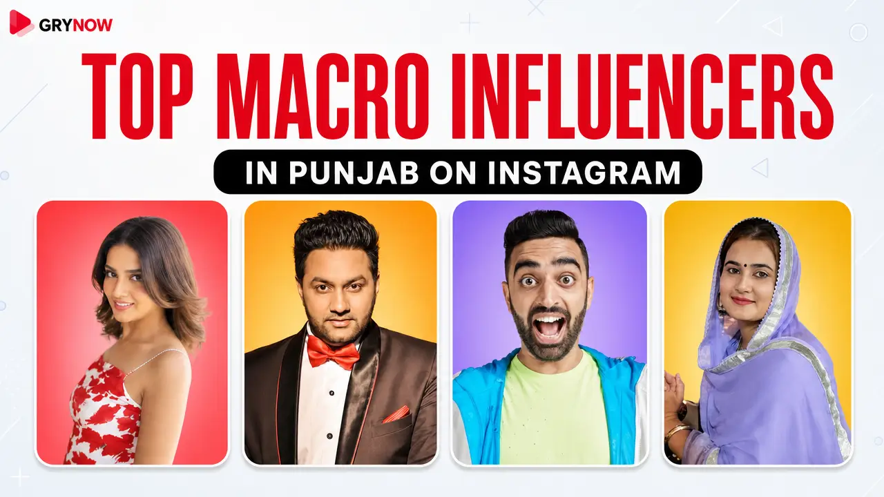 Top Macro Influencers in Punjab on Instagram