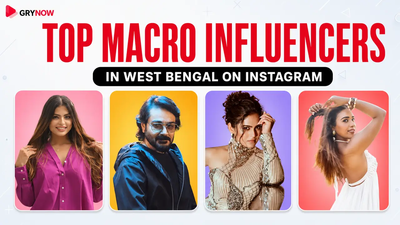 Top Macro Influencers in West Bengal on Instagram
