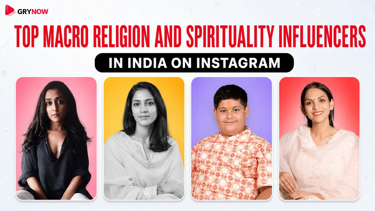 Top Macro Religion and Spirituality Influencers in India on Instagram