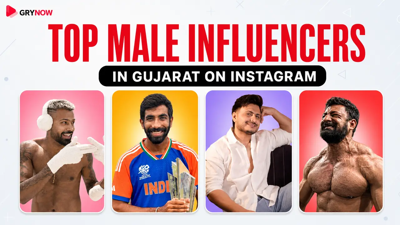 Top Male Influencers in Gujarat on Instagram
