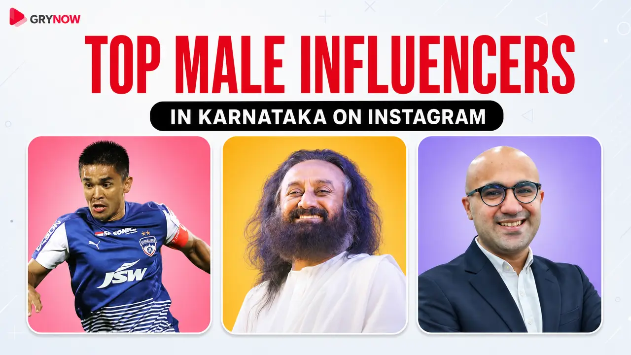 Top Male Influencers in Karnataka on Instagram