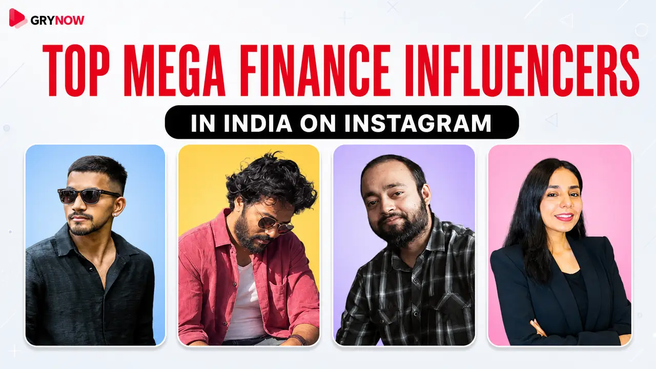 Top Mega Finance Influencers in India on Instagram