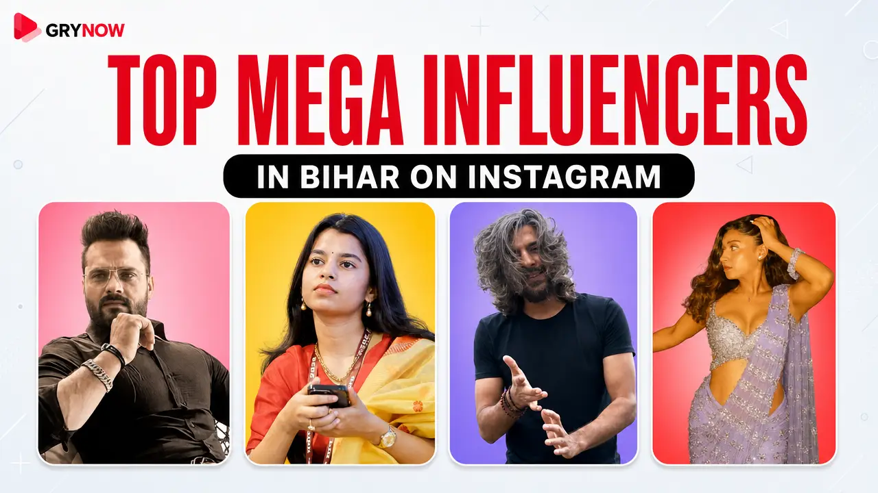 Top Mega Influencers in Bihar on Instagram