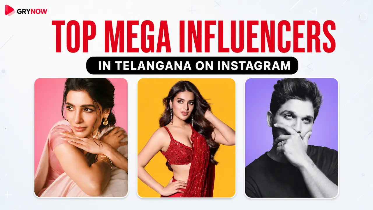 Top Mega Influencers in Telangana on Instagram