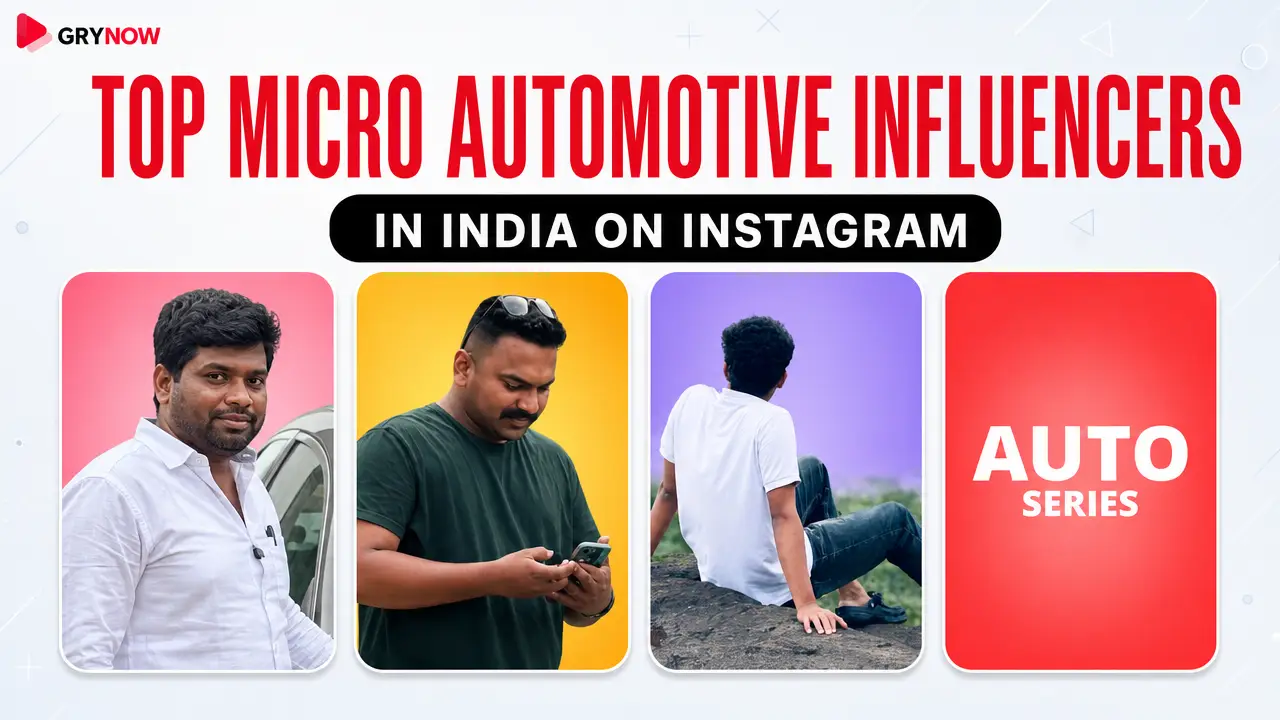 Top Micro Automotive Influencers in India on Instagram
