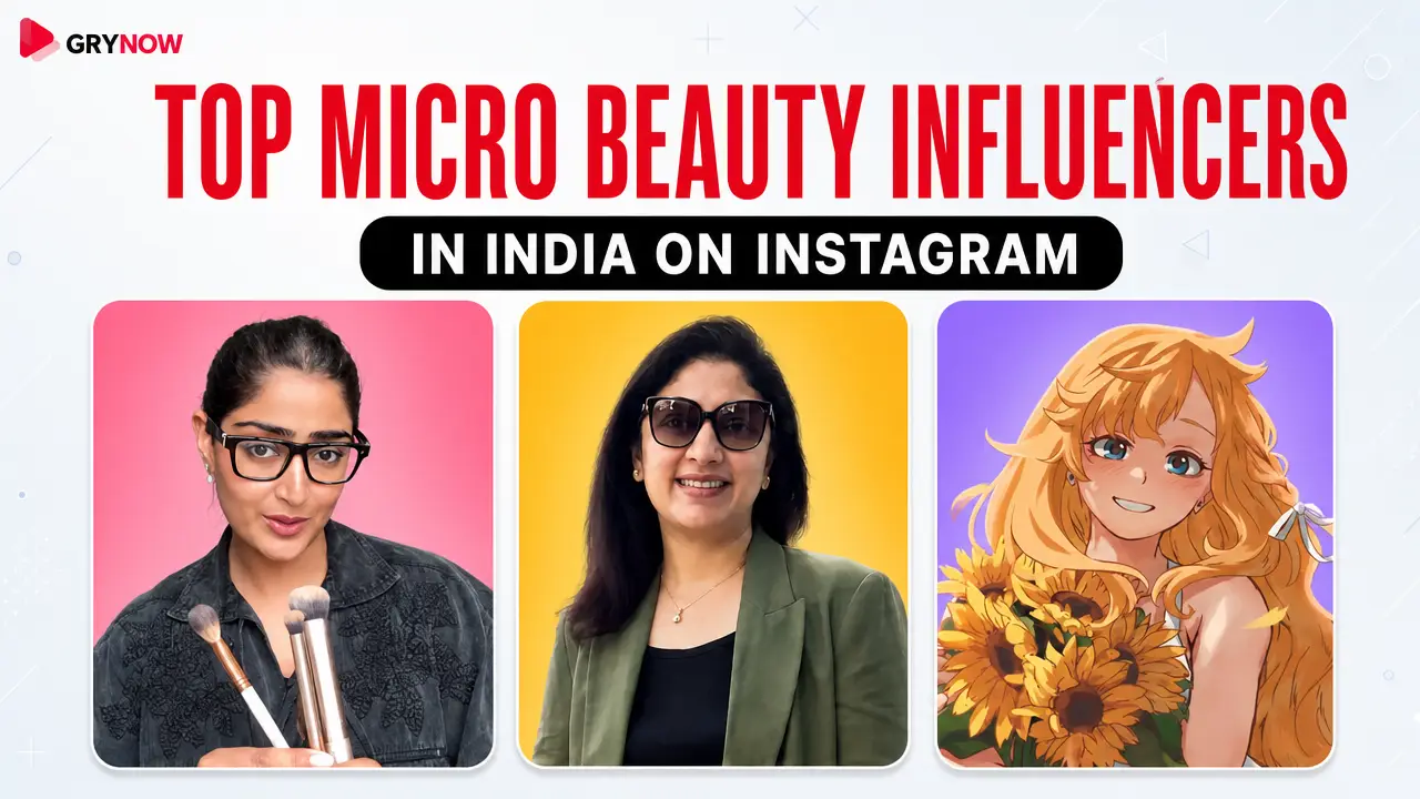 Top Micro Beauty Influencers in India on Instagram