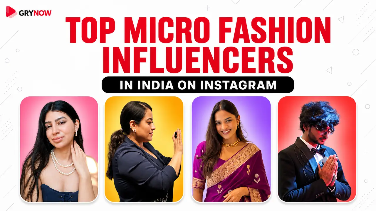 Top Micro Fashion Influencers in India on Instagram