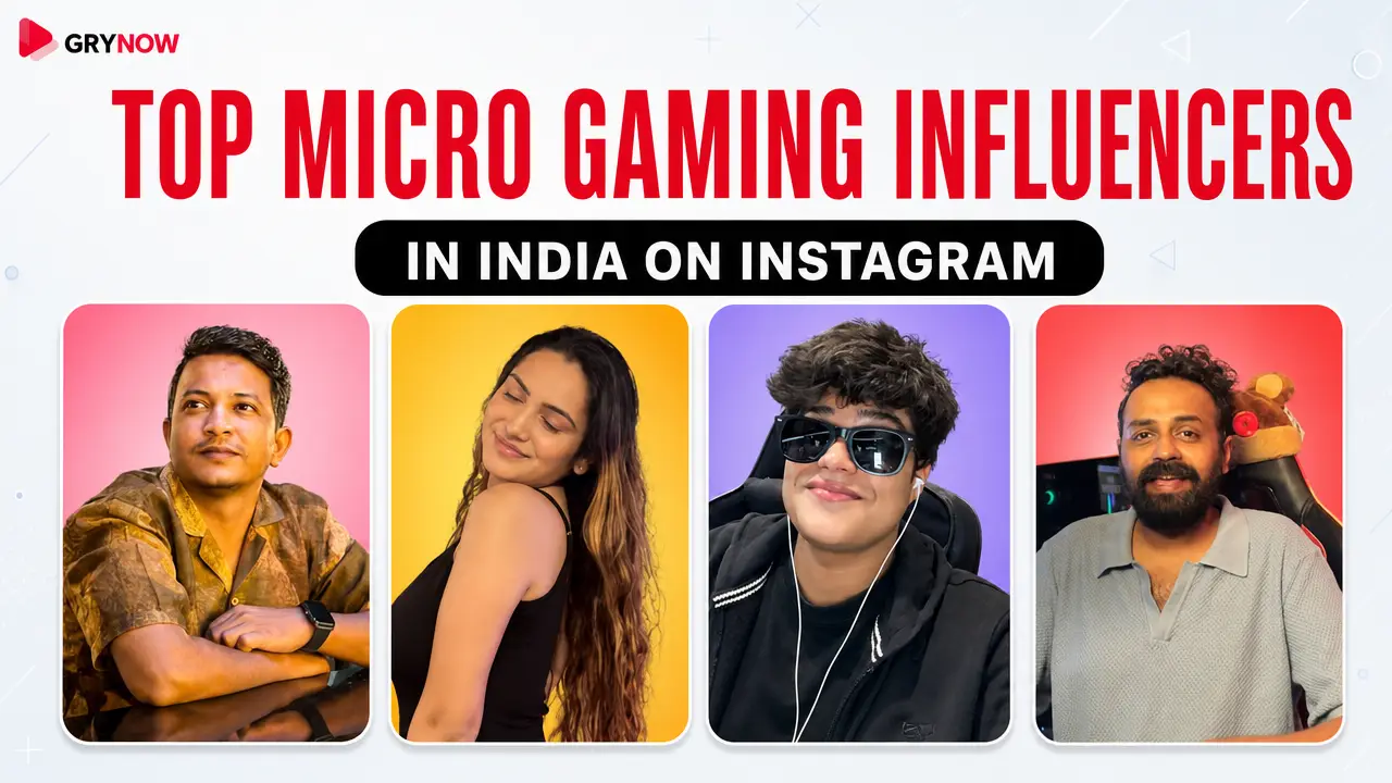 Top Micro Gaming Influencers in India on Instagram