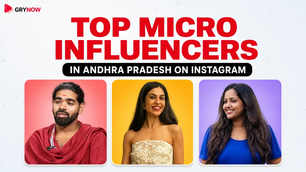 Top Micro Influencers in Andhra Pradesh on Instagram